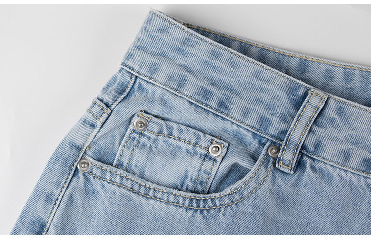 Rosea High-Waist Jeans mit Rissen