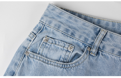 Rosea High-Waist Jeans mit Rissen