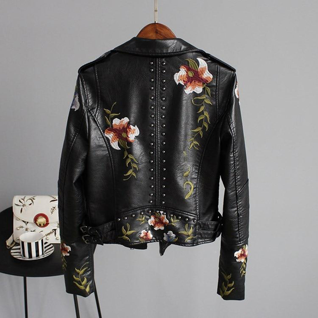 ALISON - Damesjack met bloemen