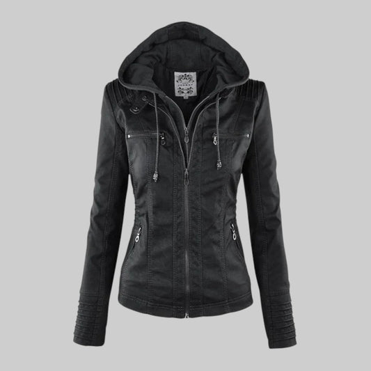ZDISLAVA | WASSERDICHTE LEDERJACKE