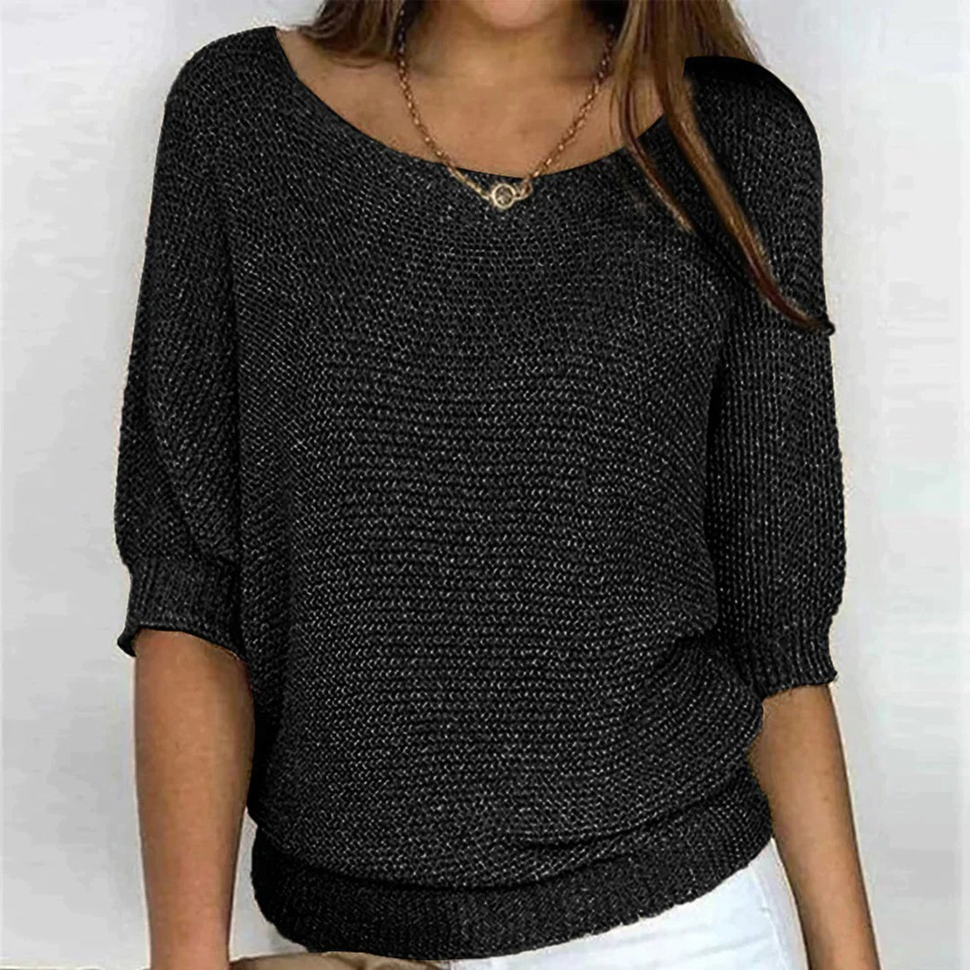 THARAH | Top - Elegant - Gebreid patroon / Veelzijdig design - Geschikt voor dagelijks gebruik voor dames