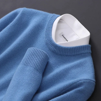 Thierry | Kasjmier pullover met ronde hals