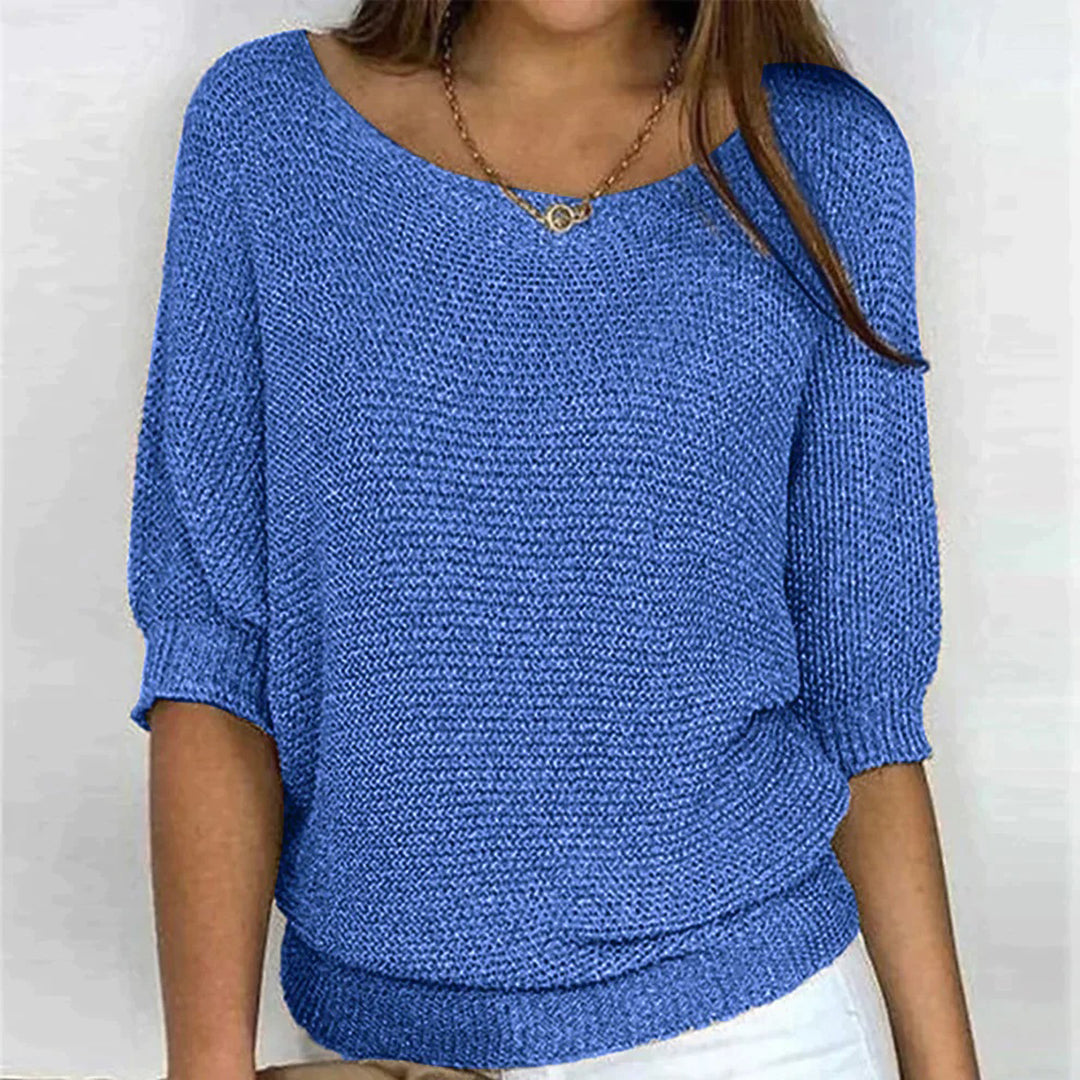 THARAH | Top - Elegant - Gebreid patroon / Veelzijdig design - Geschikt voor dagelijks gebruik voor dames