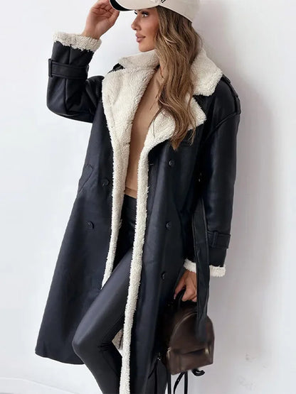 Viviane - Trendy en elegante lange jas
