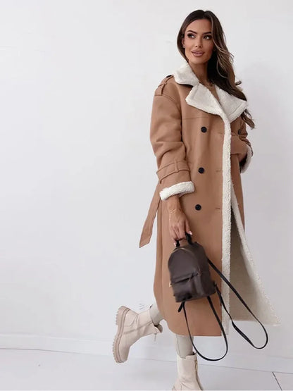 Viviane - Trendy en elegante lange jas