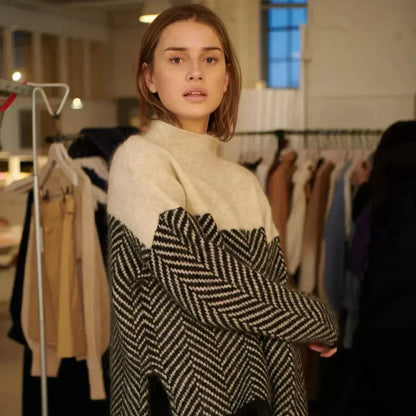Imani | Bequemer Rollkragenpullover