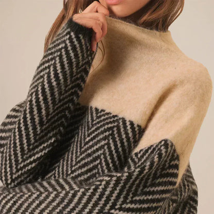 Léonie | Bequemer Rollkragenpullover