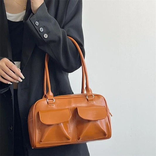 Lexan - Sac en cuir vintage