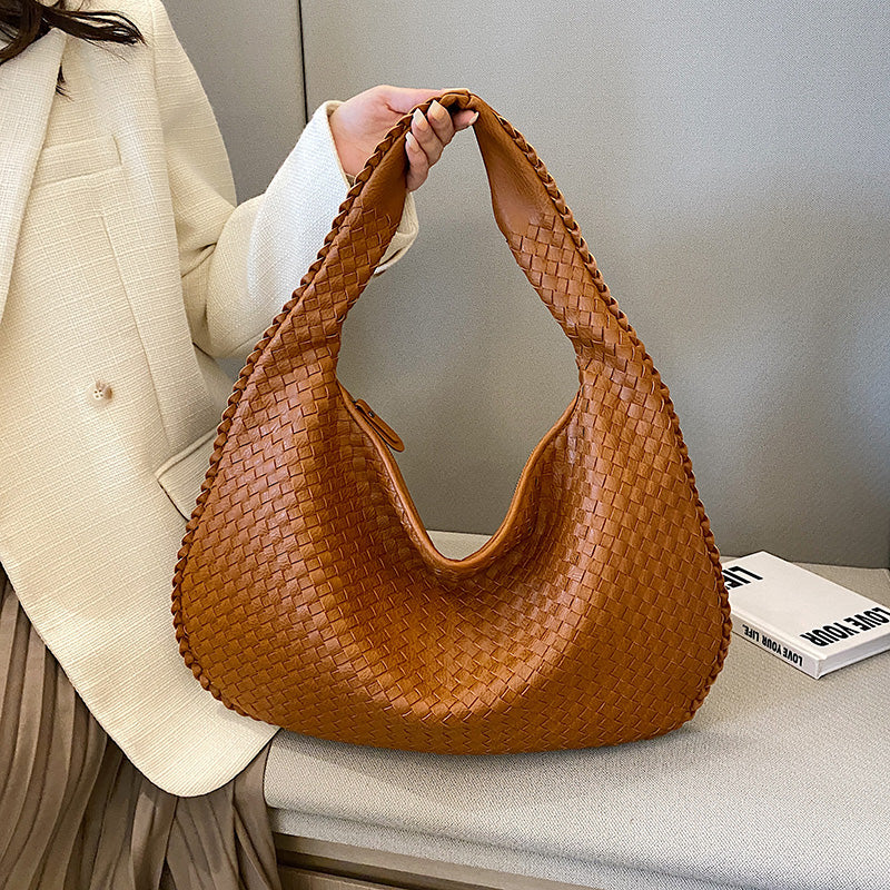 Nikoline | Stilvolle Geflochtene Hobo-Tasche
