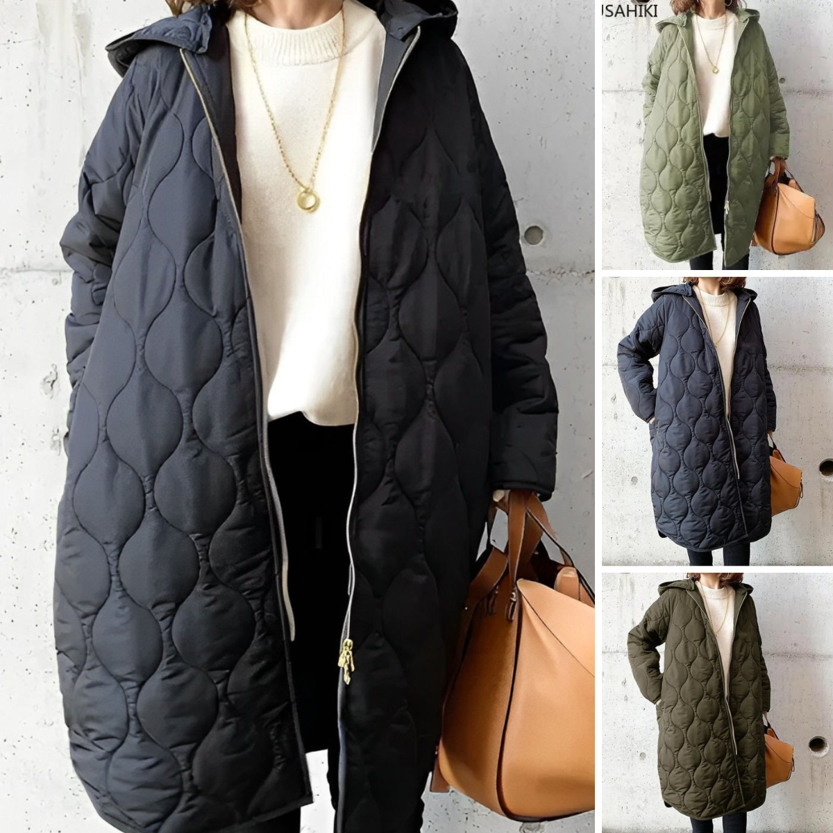 PRISCILLA™ | PARKA MIT KAPUZE UND RAFFINIERTEN DETAILS