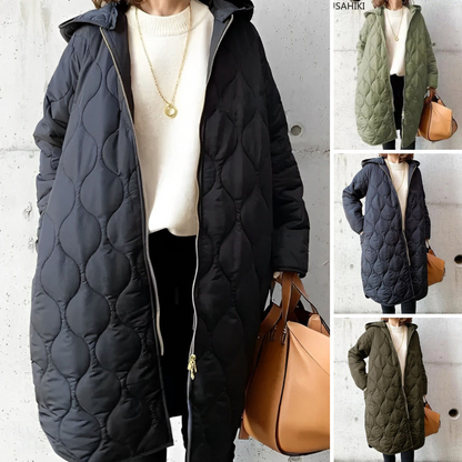 PRISCILLA™ | PARKA MIT KAPUZE UND RAFFINIERTEN DETAILS