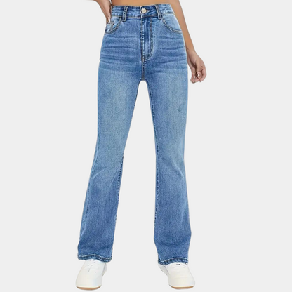 Edna | High-Waist Schlag-Jeans