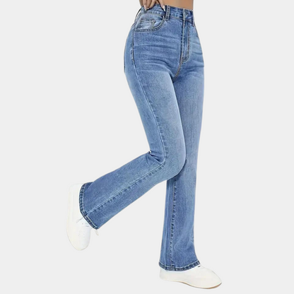 Edna | High-Waist Schlag-Jeans
