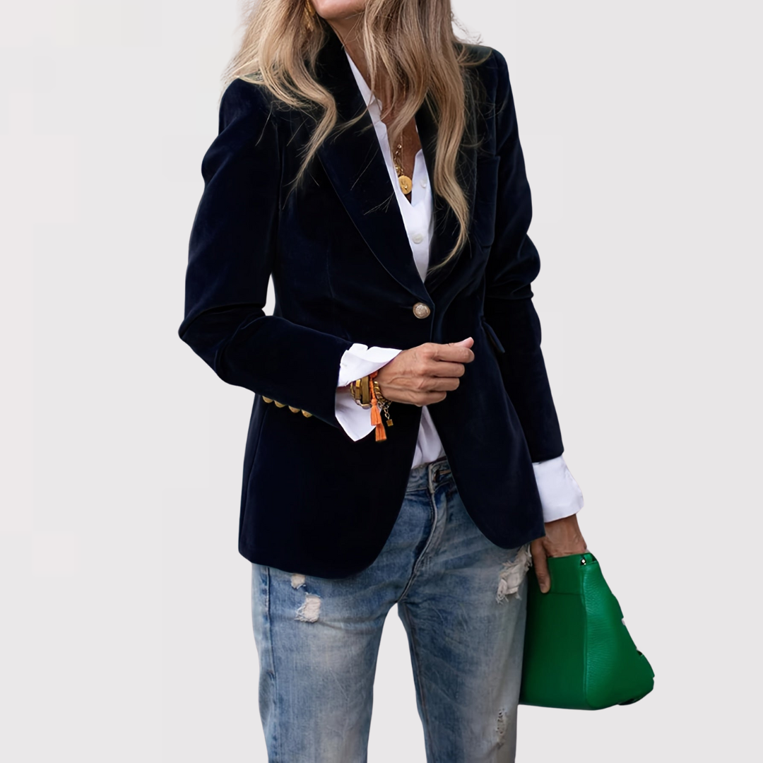 MARLENA | Luxe fluwelen jasje