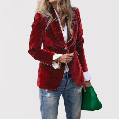 MARLENA | Luxe fluwelen jasje