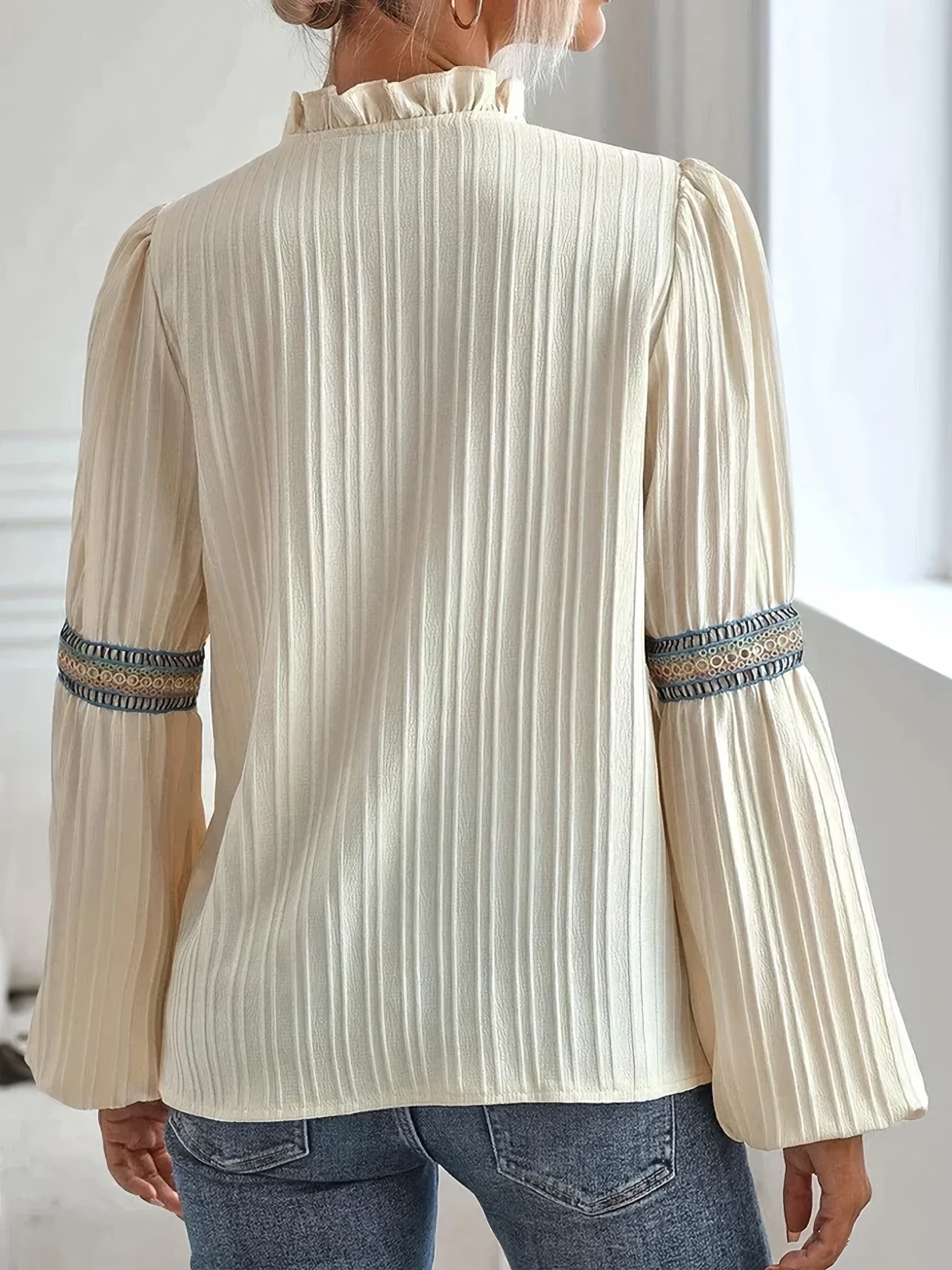 Valerie™ | Adembenemende blouse met V-hals