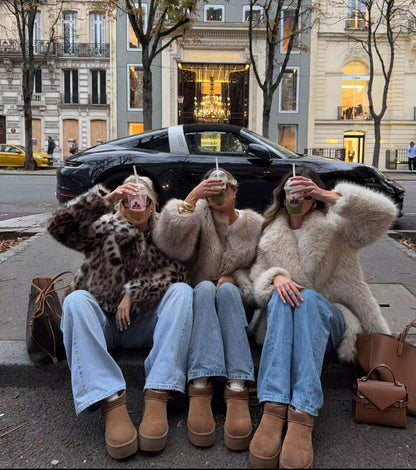 Mystique & Co™ Faux Fur Coat