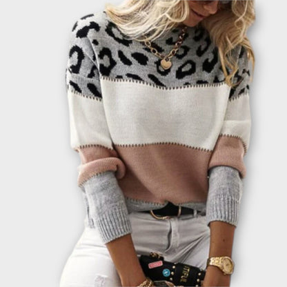 ChatGPT said:  Sophie | Stilvoller Panther-Pullover