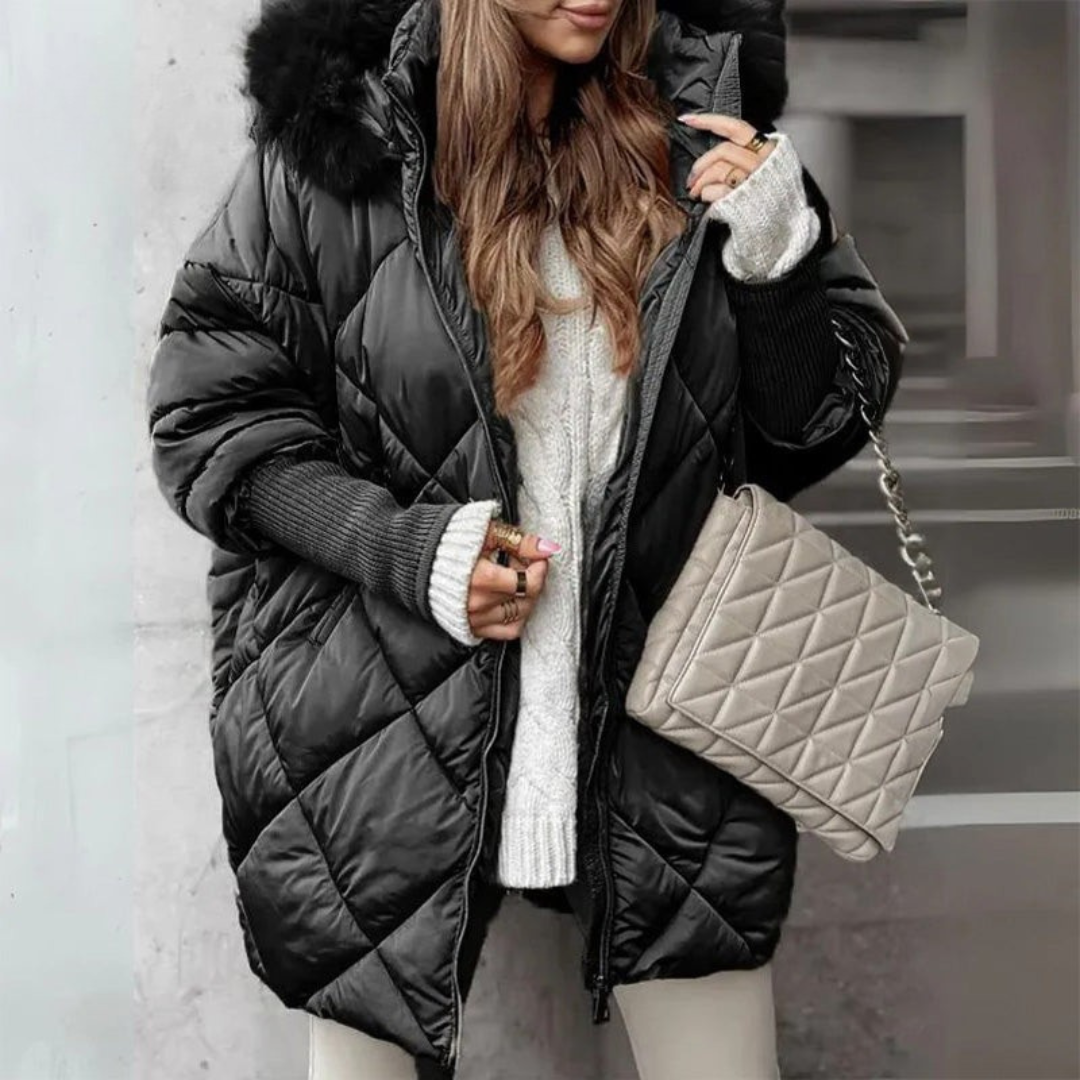 Kiona™ – Elegante jas met een flatterend silhouet