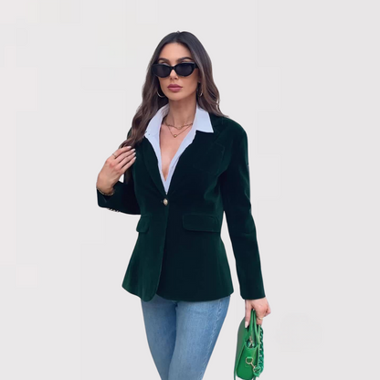 MARLENA | Luxe fluwelen jasje