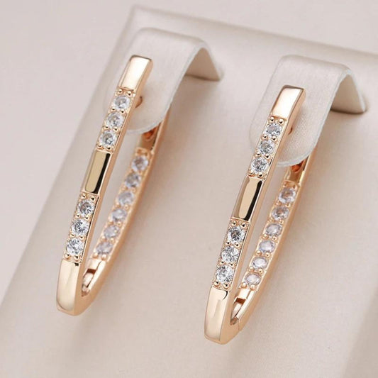 Sylvia – Elegante Zirkonia-Ohrringe