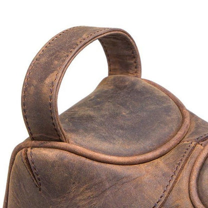 Crazy Horse Leder toilettas