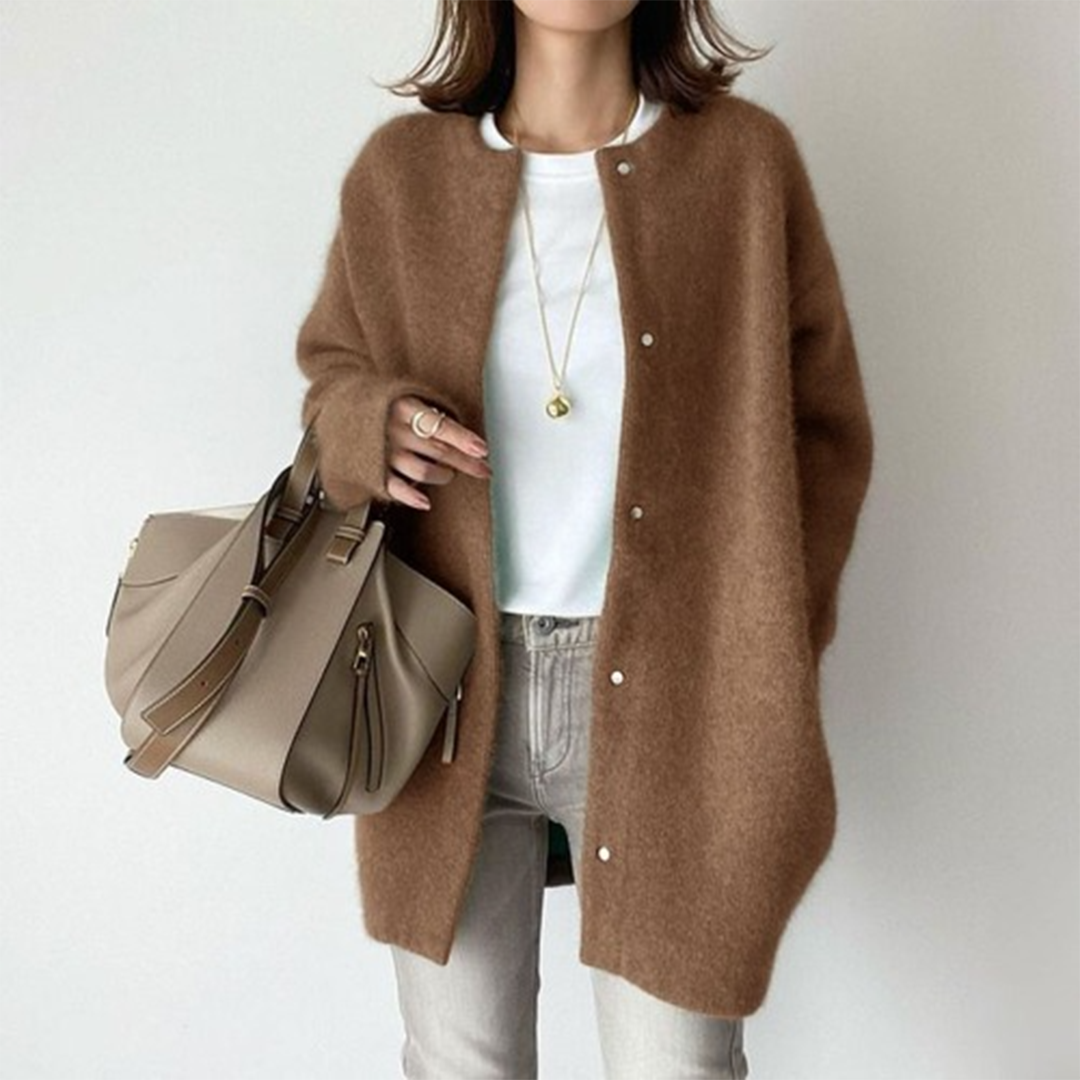 Danica – Luxuriöser Alltags-Cardigan für mühelose Wärme & Stil