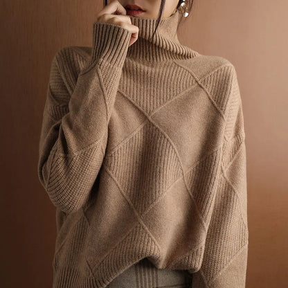 Marcelle | Grofgebreide coltrui