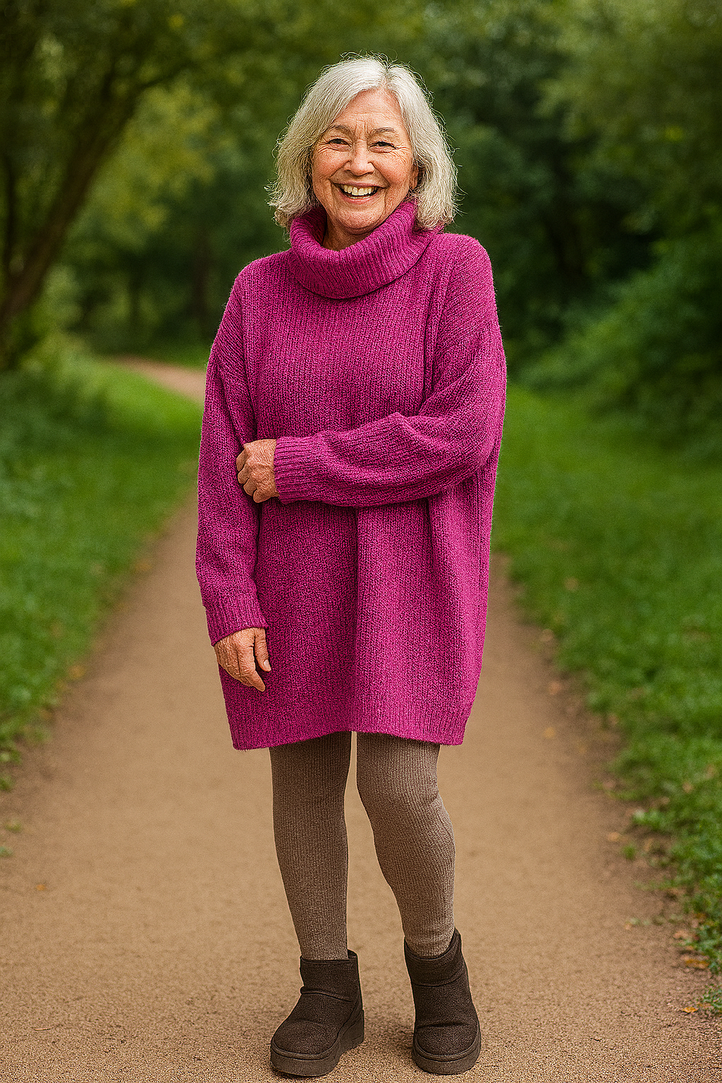 Rowena | Gebreide Jurk – Comfortabel en moeiteloos stijlvol