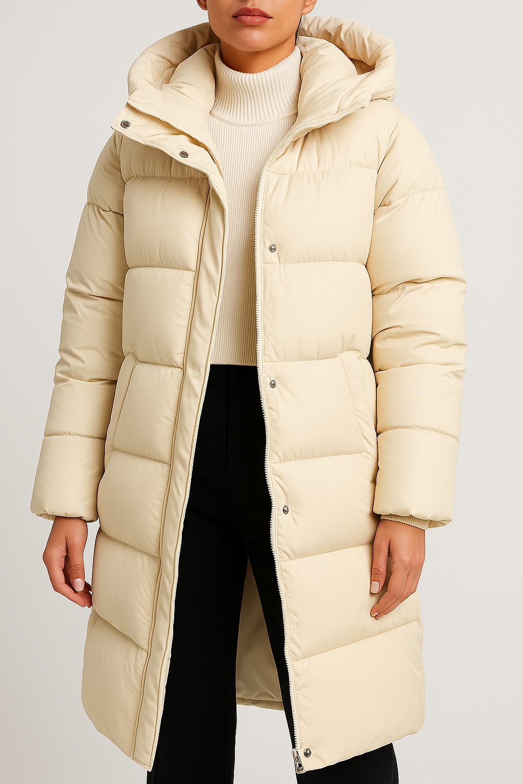 Ivy - Gemütliche Übergroße Daunenjacke