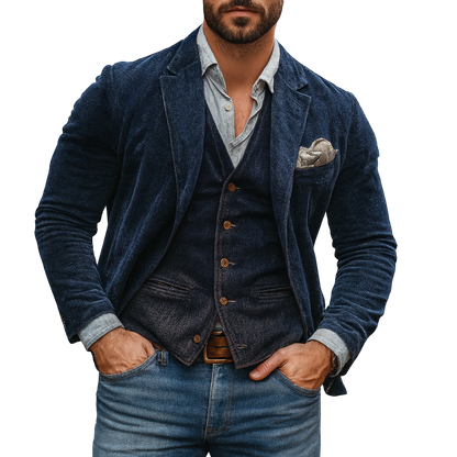 Patricio - Klassischer Blazer und Weste