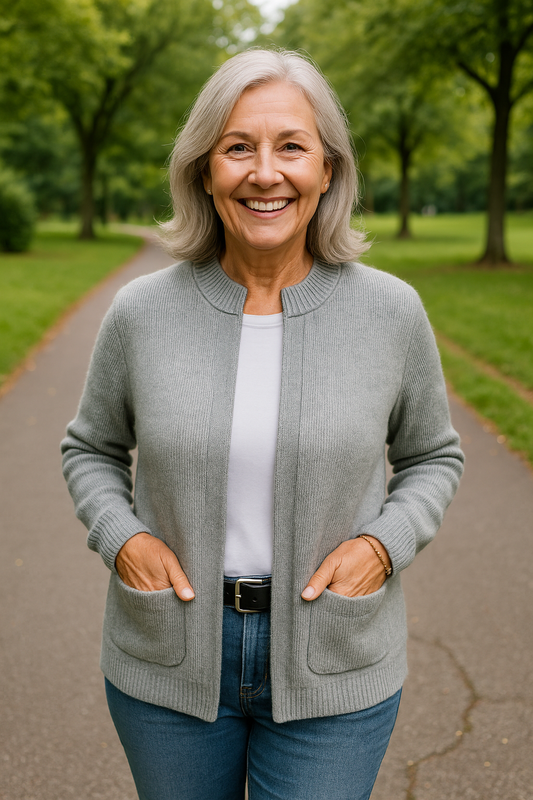 Anna-Lee | Zeitlos bequeme Strickweste