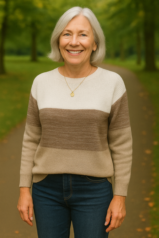 ChatGPT said:  Sophie | Schmeichelhafter Ombre-Pullover