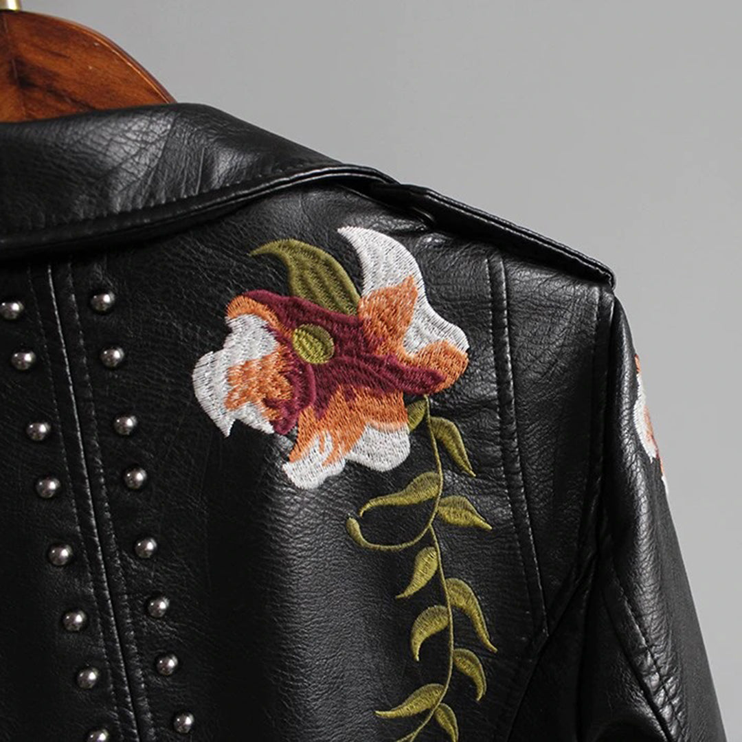 ALISON - Damesjack met bloemen