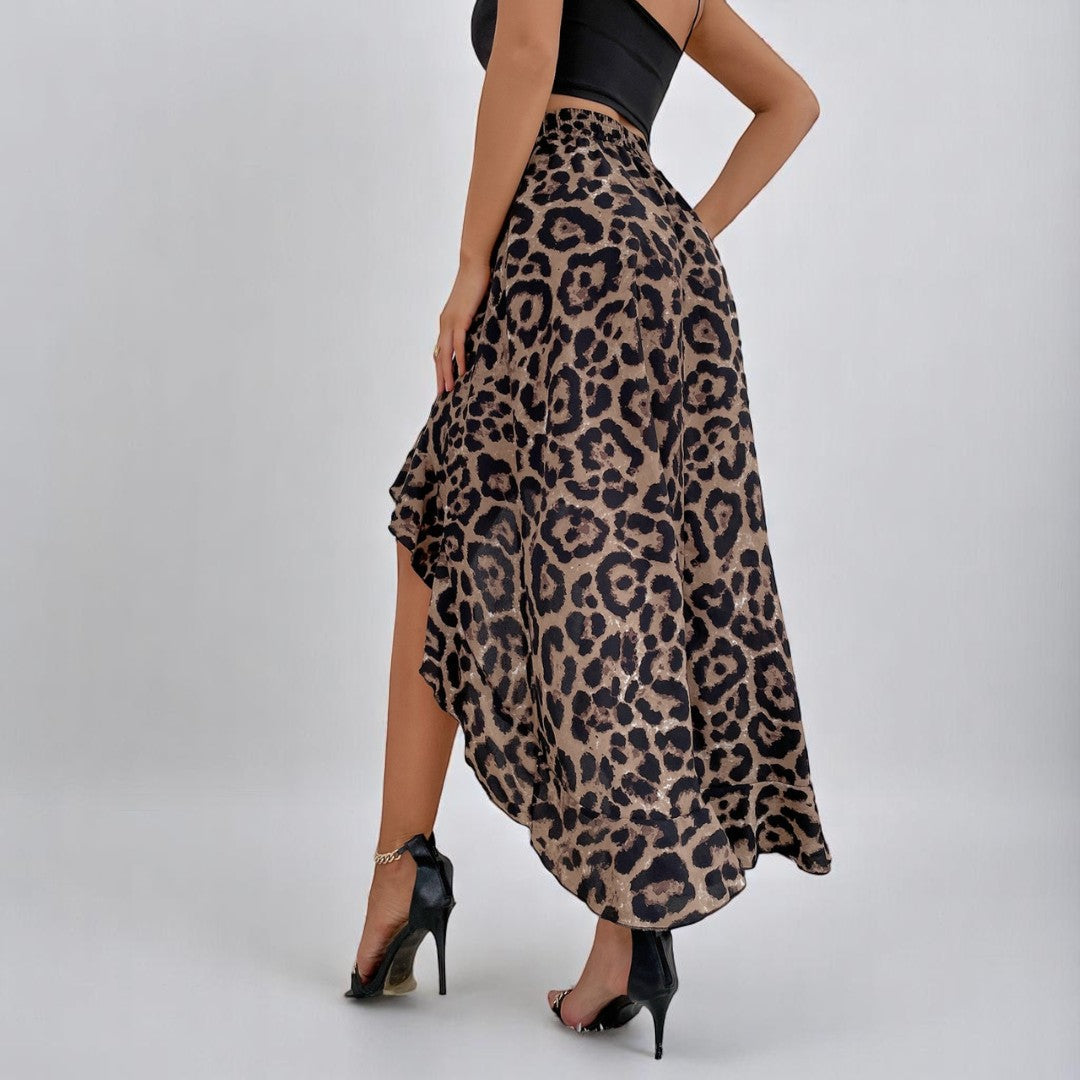 Monelle™ | Fließender Leopardenrock