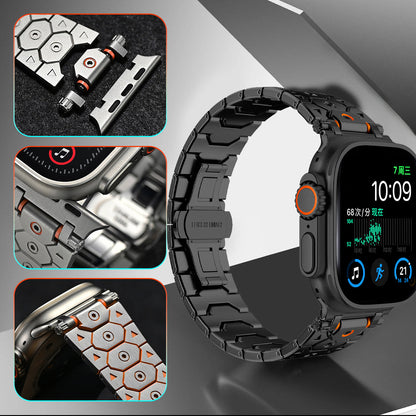 Imperiale roestvrijstalen Apple Watch-band