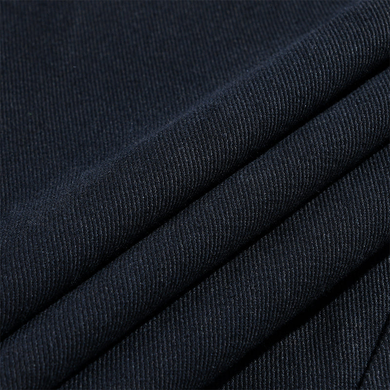 Klassische Vintage-Herrenjacke im Casual-Stil mit Stehkragen und Knopfleiste