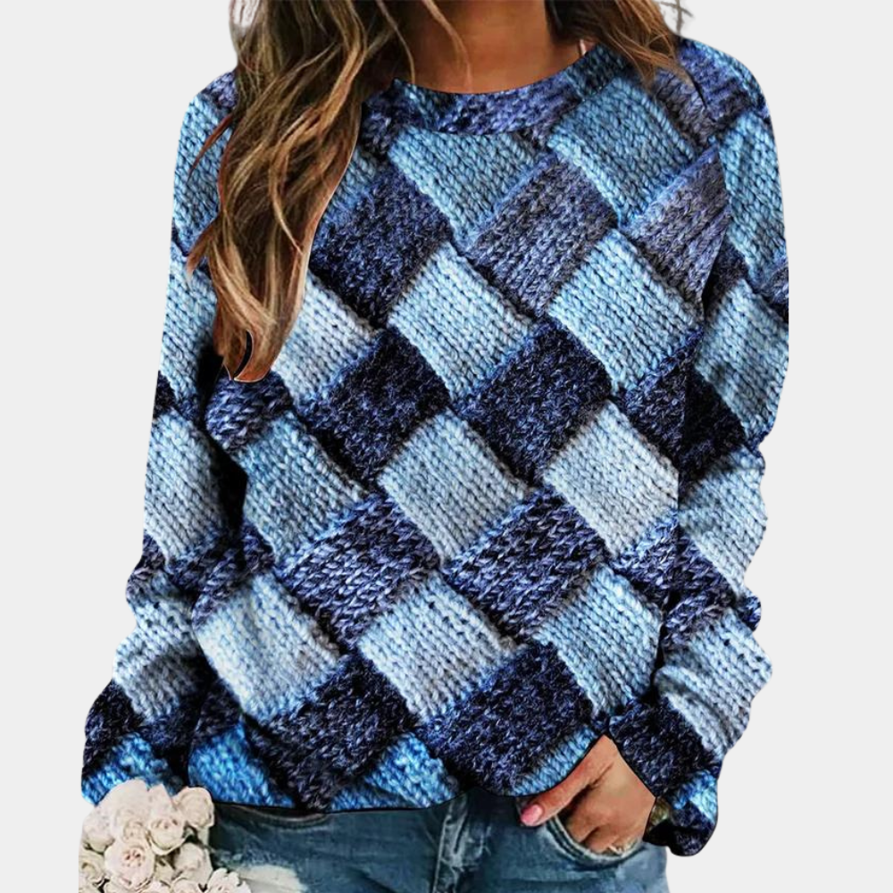 Zomergebreide trui voor dames