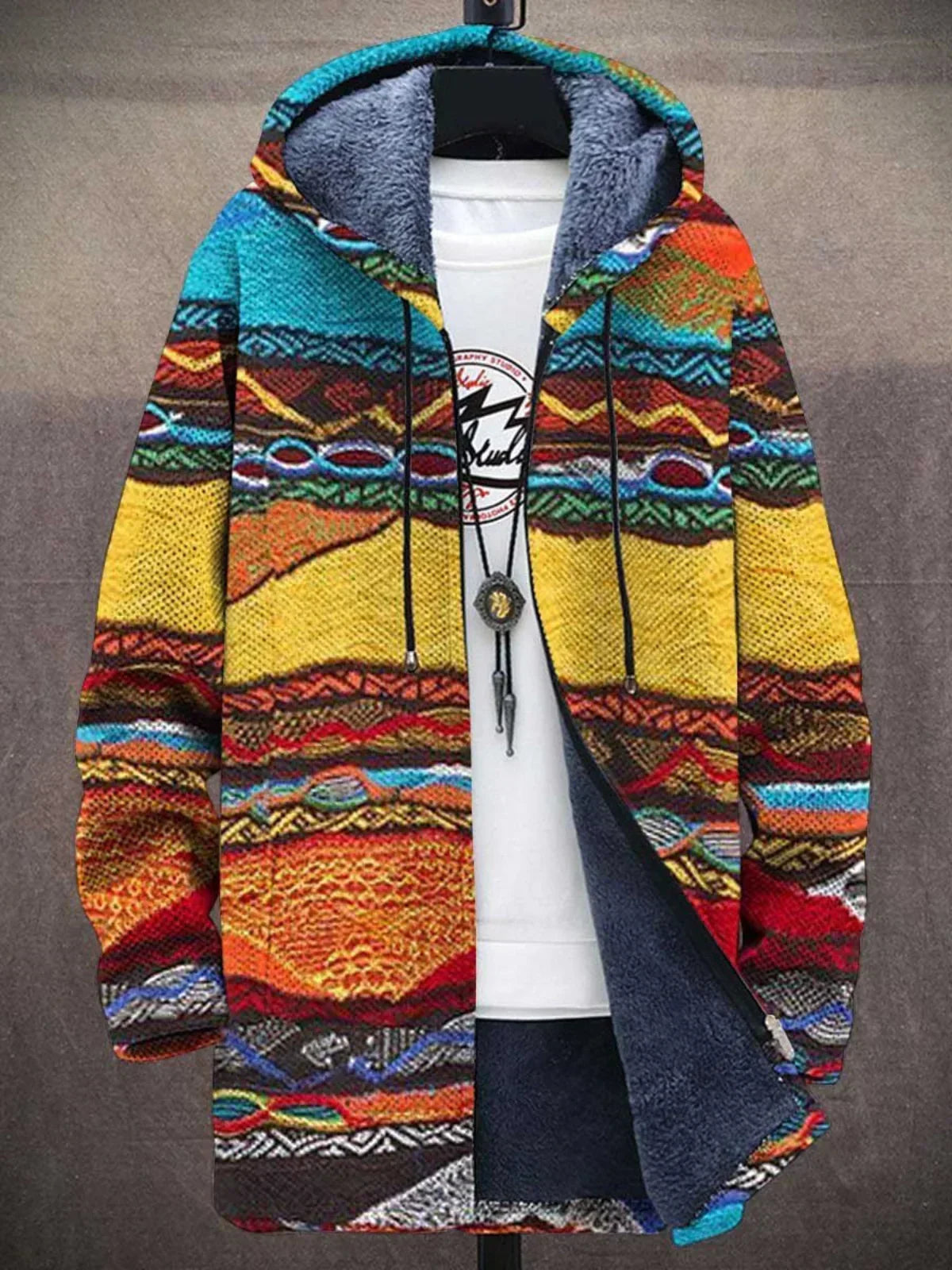 Levine | Luxe vest geïnspireerd op kunst