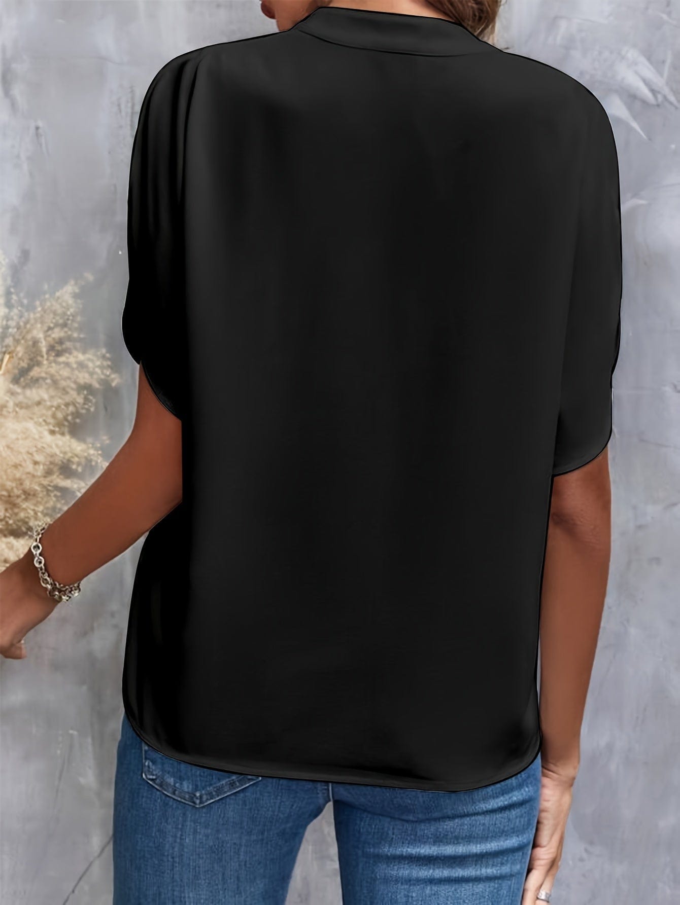 Eliana Drapierte Bluse