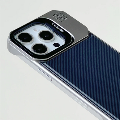 Titanium Carbon MagSafe iPhone hoesje