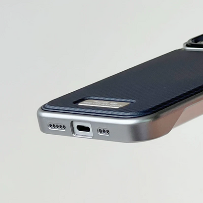 Titanium Carbon MagSafe iPhone hoesje