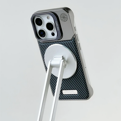 Titanium Carbon MagSafe iPhone hoesje