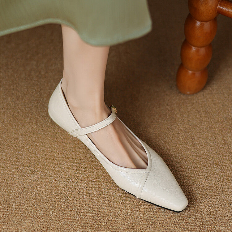 Solenza™| Eliza Platte Sandalen