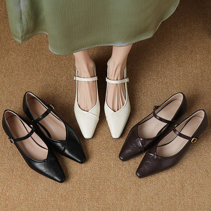 Solenza™| Eliza Platte Sandalen