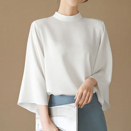 Sofia High-Collar overhemd