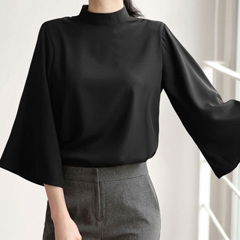 Sofia High-Collar overhemd