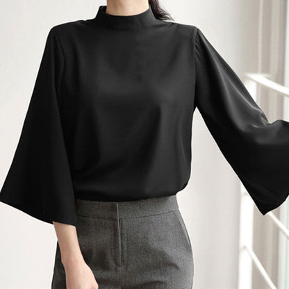 Sofia High-Collar overhemd