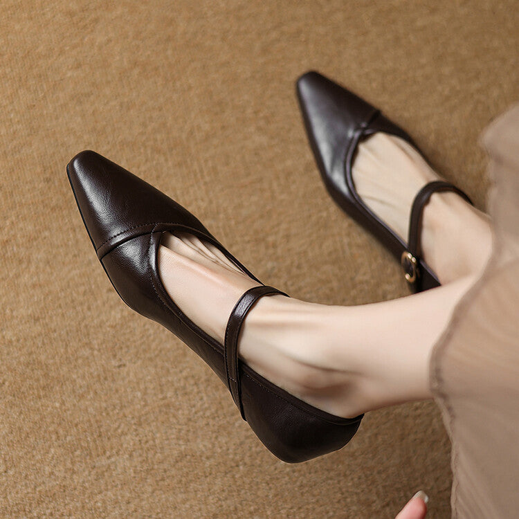 Solenza™| Eliza Platte Sandalen