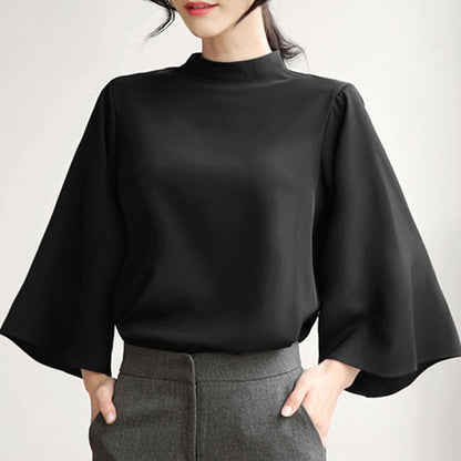Sofia High-Collar overhemd